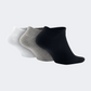 Nike Lightweight 3 Pack Unisex Training Sock Black/White/Grey