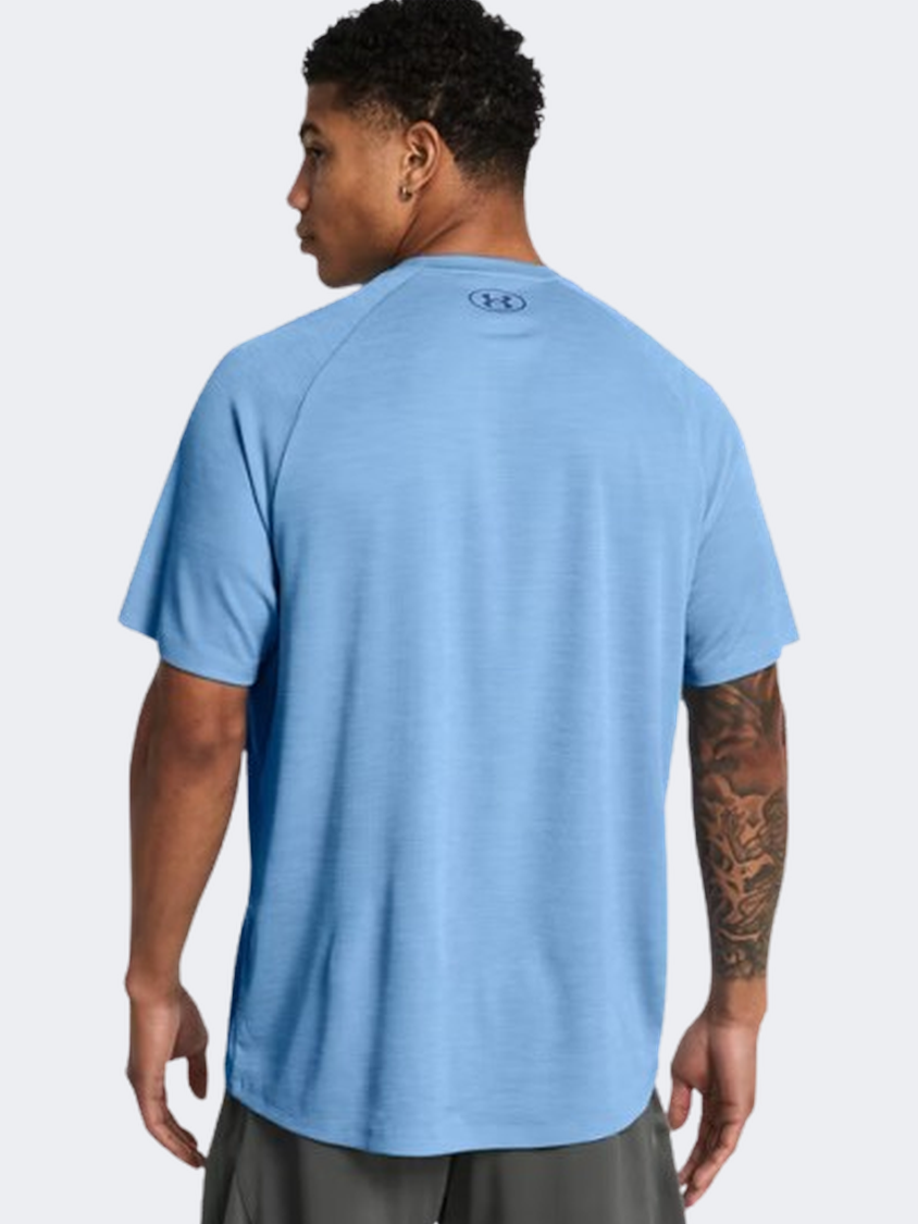 Under Armour Tech Textured Men Training T-Shirt Horizon Blue