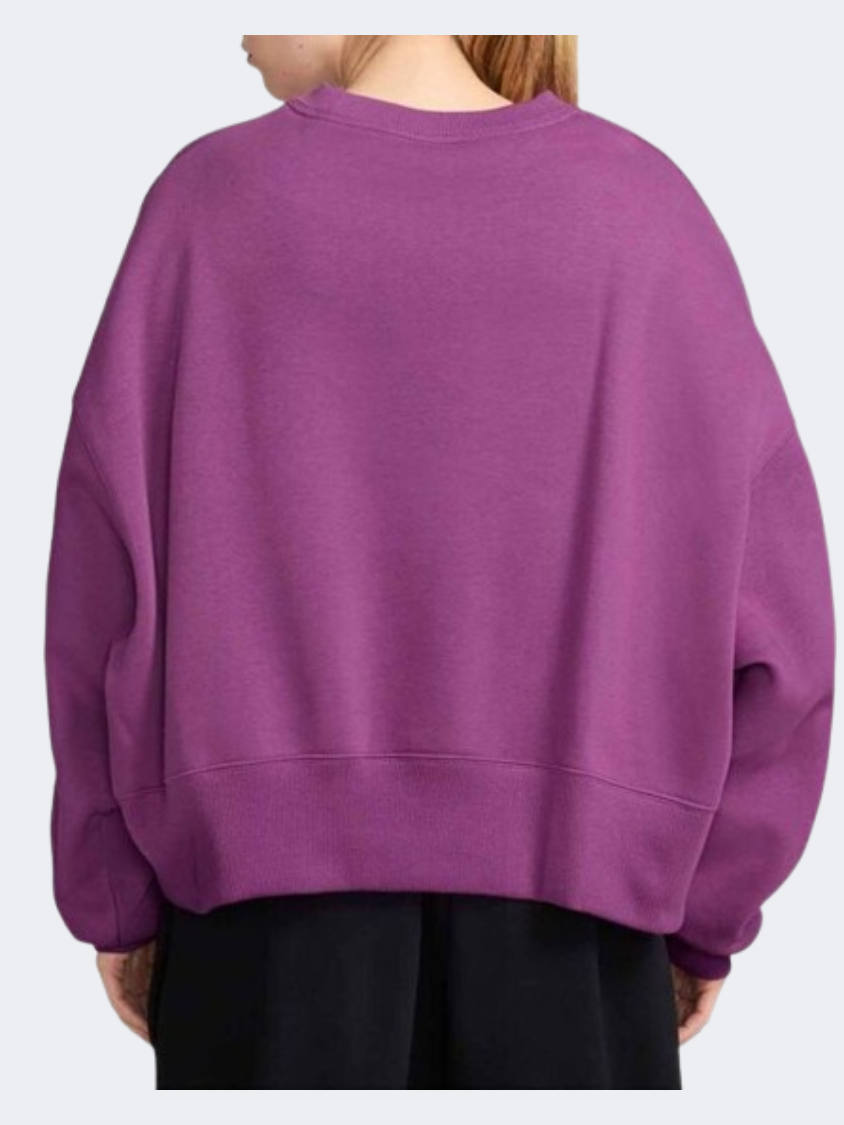 Nike Sportswear Phoenix Fleece Women Lifestyle T-Shirt Hot Fuchsia/Sail