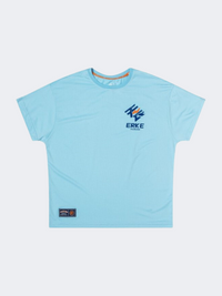 إيركي قميص كرة السلة للأطفال الأولاد بلا خوف أزرق فاتح