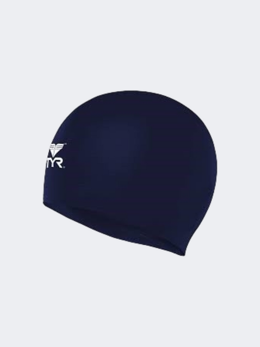 Tyr Lcl-401 Unisex Swim Cap Navy