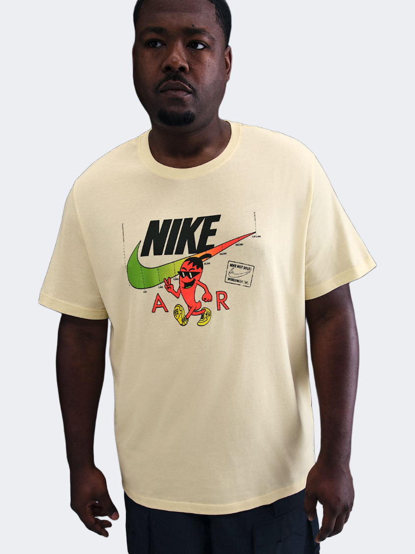 نايك سبورتسوير سول فود للرجال Lifestyle تي شيرت موسلين