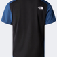 The North Face Lightbright Men Hiking T-Shirt Shady Blue/Black