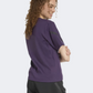 Adidas Z.N.E. Women Sportswear T-Shirt Aurora Plum