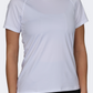 Oil And Gaz Round Neck Women Fitness T-Shirt White