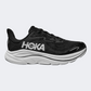 حذاء جري للأولاد Hoka Clifton 10 Gs باللون الأسود/الأبيض