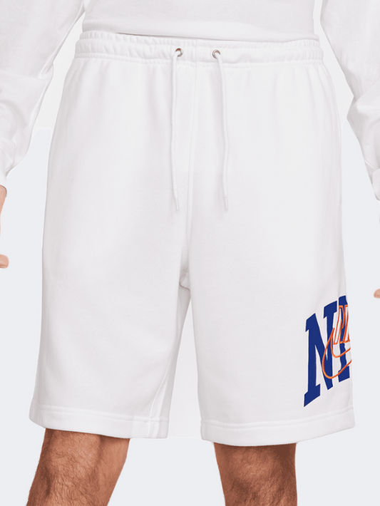 Nike Club Arch Men Lifestyle Short White/Orange