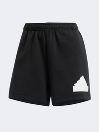 شورت رياضي نسائي من Adidas Future Icons Badge Of Sport أسود