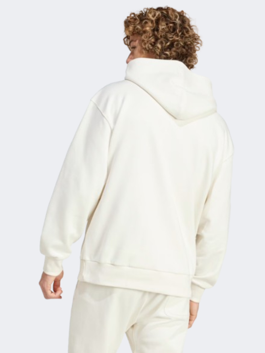 Adidas All Szn Fleece Graphic Men Sportswear Hoody Off White
