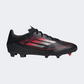 أحذية كرة القدم للرجال Adidas F50 League Fg MG باللون الأسود/المعدني/الأحمر