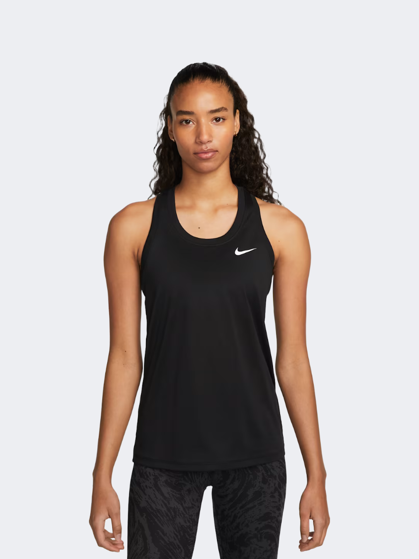 Nike Df Racerback Women Training Tank Black/White