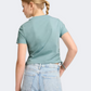 Puma Flaming Love Knotted Girls Lifestyle T-Shirt Modern Mint