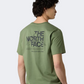 تي شيرت نمط حياة رجالي The North Face Mountain Sketch بلون بارك ميست