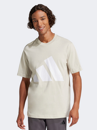 Adidas Bl Sj Men Sportswear T-Shirt Wonder Alumina/White