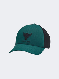 Under Armour بروجكت روك كاب تدريب رجالي أخضر مائل للأزرق/أسود/أخضر