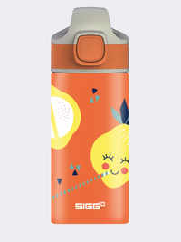 قارورة ماء لايف ستايل للأطفال Sigg Wmb Miracle Lemon برتقالي/أصفر
