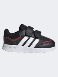 حذاء رياضي للأطفال الأولاد Adidas Tensaur Switch Cf أسود/أبيض/سكارليت