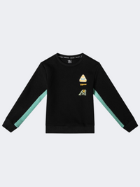 إركي سويت شيرت خارجي للأولاد الأطفال أسود