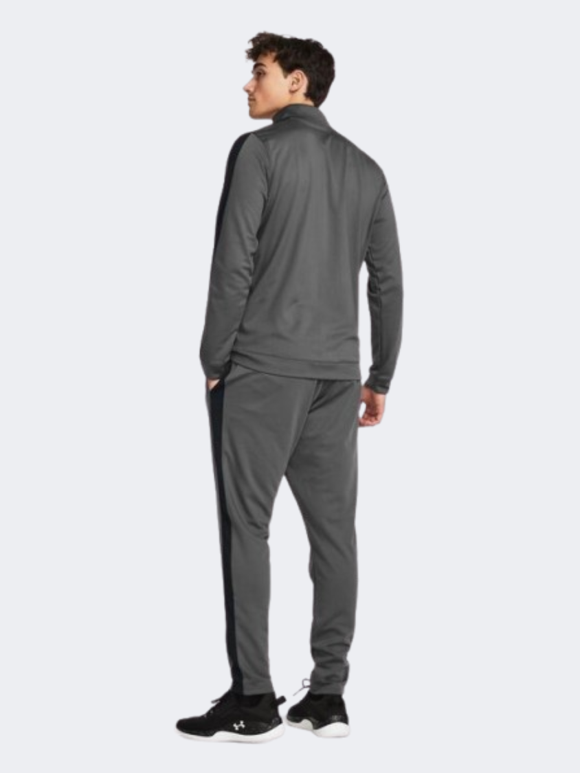 1357139-025 Ua Rival Knit Tracksuit Castlerock Blk