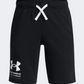 Under Armour Rival Terry Boys Training Short Black/Castlerock