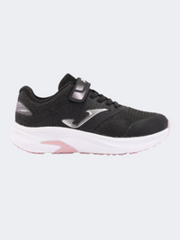 حذاء جري أطفال Joma Speed أسود/وردي