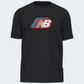 New Balance Cubed Logo Men Lifestyle T-Shirt Black