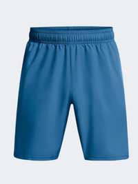 Under Armour Woodmark شورت تدريب رجالي Photon Blue/أبيض