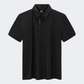 Erke Men Tennis Polo Short Sleeve Black