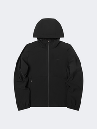 جاكيت تدريب نسائي رياضي محبوك من Erke باللون الأسود