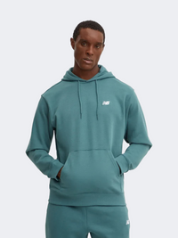 New Balance هودي كاجوال للرجال سبورت إسينشالز أخضر سبروس جديد