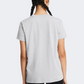 Under Armour Rival Core Women Lifestyle T-Shirt Grey Heather/White