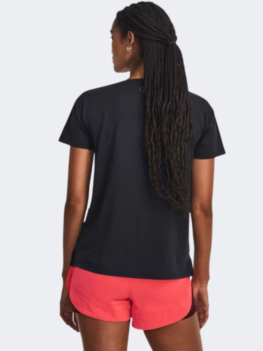 Under Armour Rush Energy Women Training T-Shirt Black/Pitch Grey