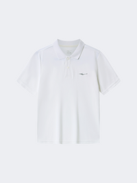 Erke Kids-Boys Training Polo Short Sleeve White