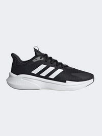 Adidas ألفا إيدج أحذية رياضية للرجال أسود/أبيض/رمادي