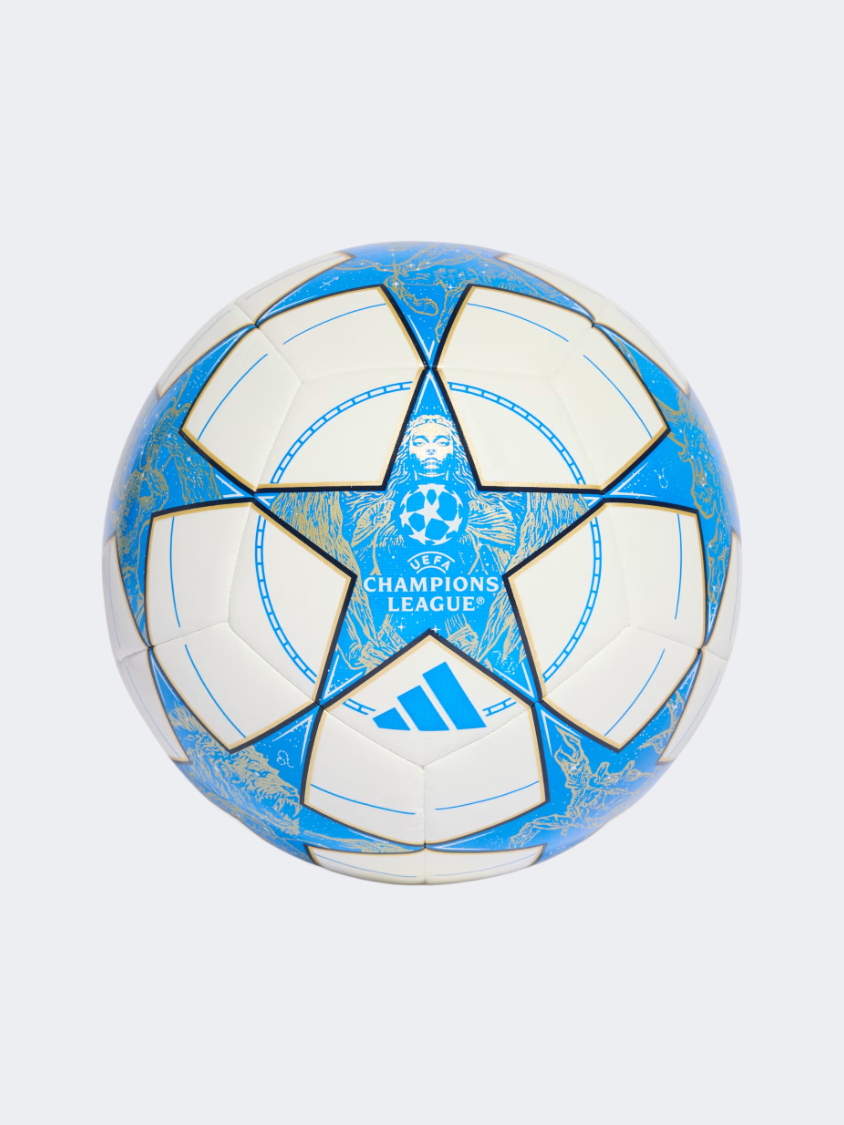 Adidas Ucl Training 25/26 League Stage Unisex Football Ball White/Blue/Gold