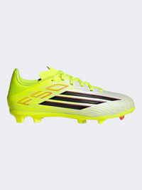 Adidas F50 ليج إف جي/إم جي حذاء كرة قدم للأطفال تيم سولار يلو