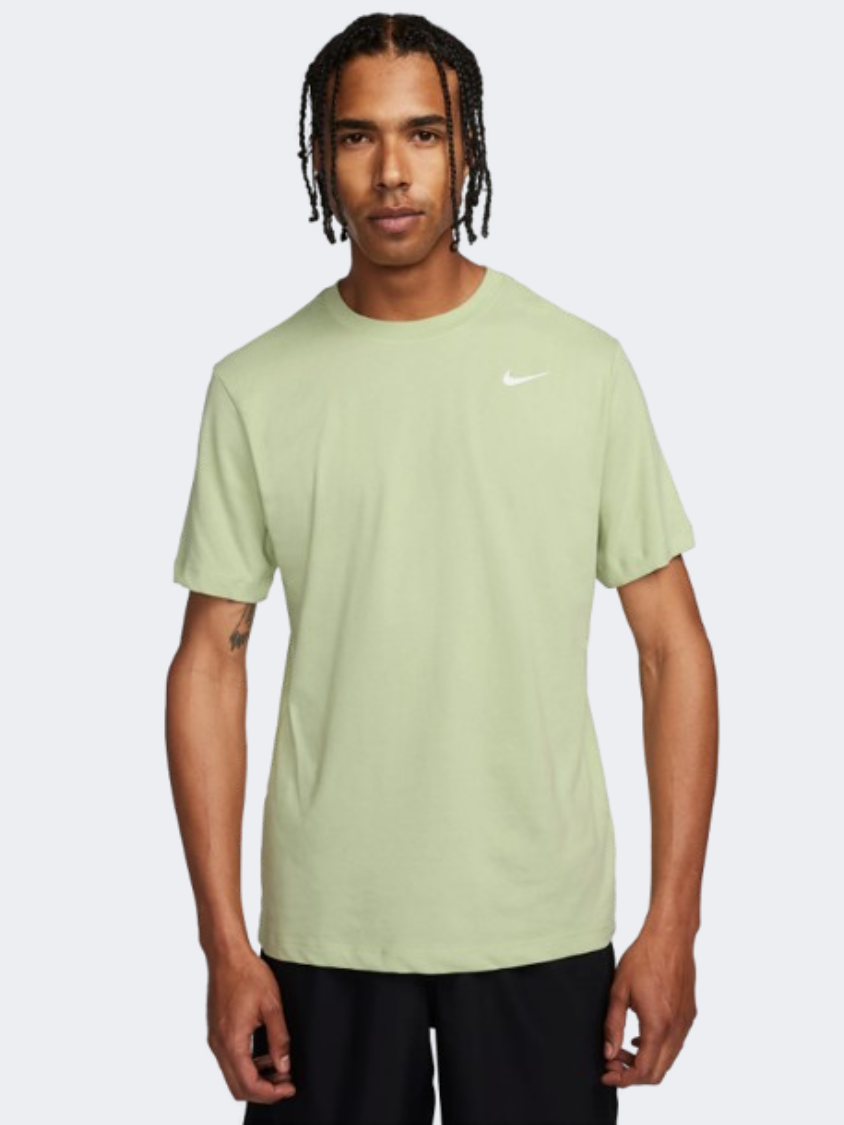 Nike Dfc Crew Men Training T-Shirt Olive Aura/White