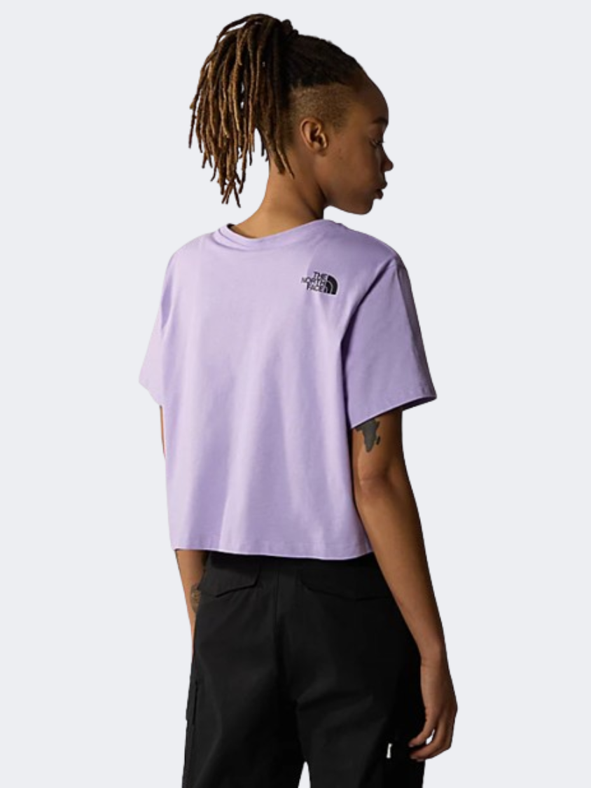 The North Face Fine Women Lifestyle T-Shirt Lite Lilac