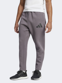 بنطال رياضي رجالي Future Icons 3 Bar من Adidas باللون الرمادي