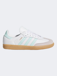 Adidas Samba Og Gs-Girls Original Shoes White/Aqua/Gum