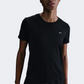 Nike Tempo Dri-Fit Women Running T-Shirt Black
