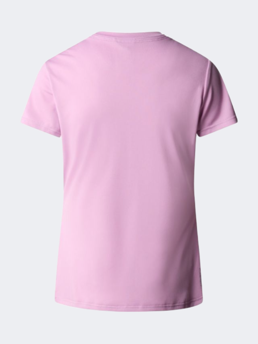 The North Face Reaxion Amp Women Hiking T-Shirt Mineral Purple
