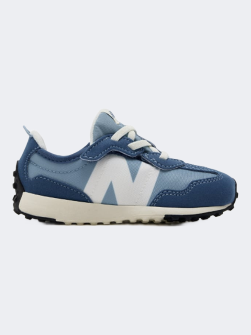 حذاء نمط حياة New Balance 327 للأطفال الأولاد باللون الأزرق