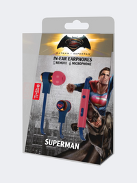 سماعة أذن Tribe Tech Swing Wd Dc Movie Superman مكبرات صوت للجنسين متعددة الألوان