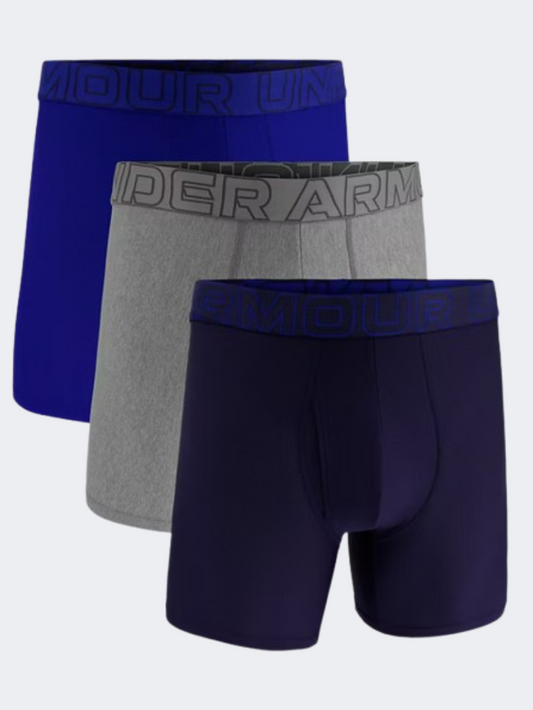 Under Armour Performance Tech Mesh 6 Inch Men Training Underwear Navy/Steel/Royal