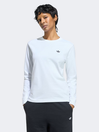 Adidas Essentials Regular Women Originals Long Sleeve White
