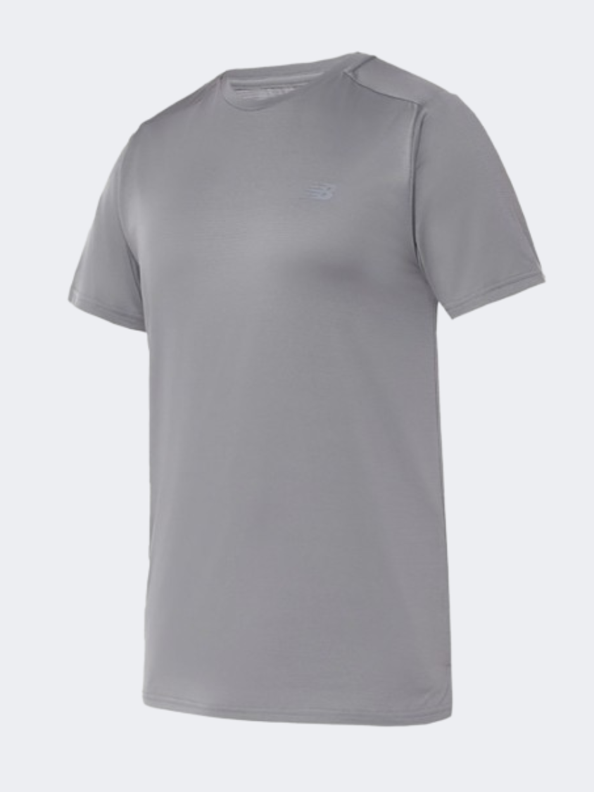 New Balance Essentials Run Men Performanc T-Shirt Slate Grey