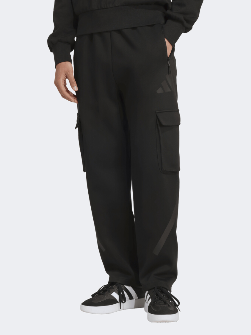 Adidas Z.N.E Open Hem Men Sportswear Pant Black