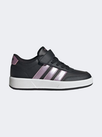 Adidas Breaknet 3.0 Ps-Girls Sportswear Shoes Black/Matt Purple