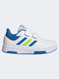 Adidas تينسور سبورت 2 PS حذاء رياضي للأولاد أبيض/رويال/سولار